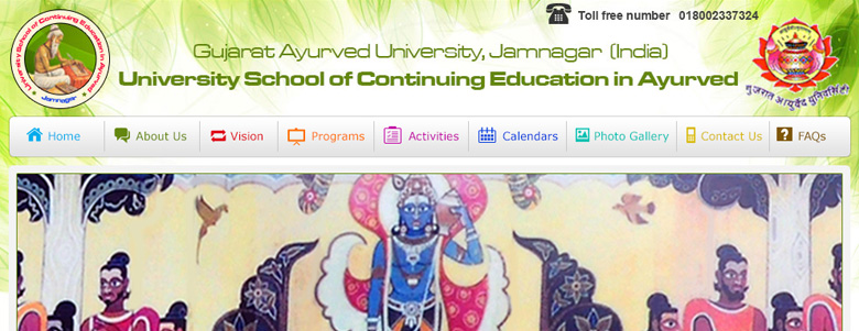 University School of Continuing Education in Ayurved